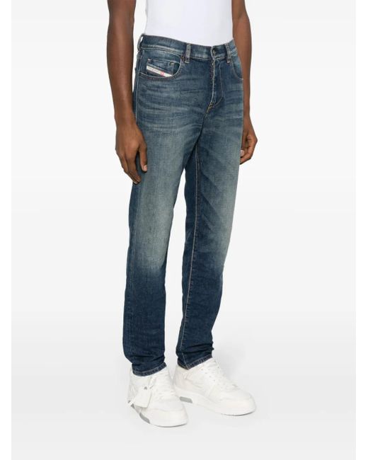 DIESEL Blue 2019 D-Strukt Slim-Cut Jeans for men