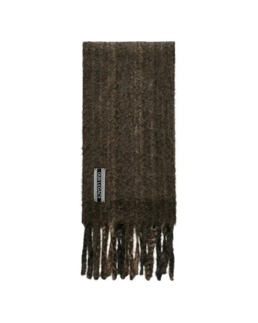 Our Legacy Brown Estate Alpaca-Blend Scarf