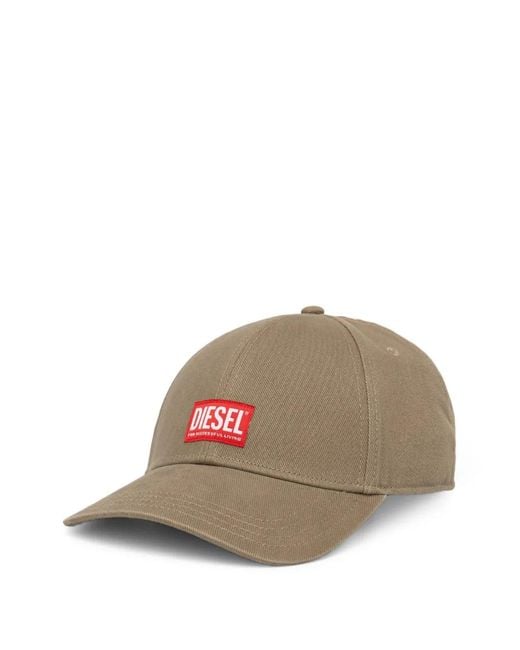 DIESEL Multicolor Logo-Patch Cap for men