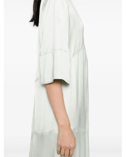 Day Birger et Mikkelsen White Camila Fluid Midi Dress