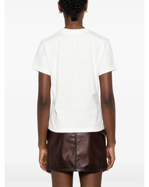 Courreges White Logo Tee