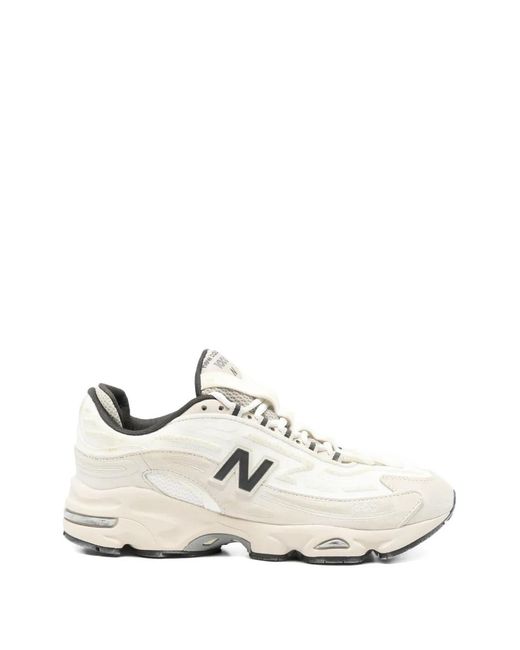 New Balance White 1000D Sneakers