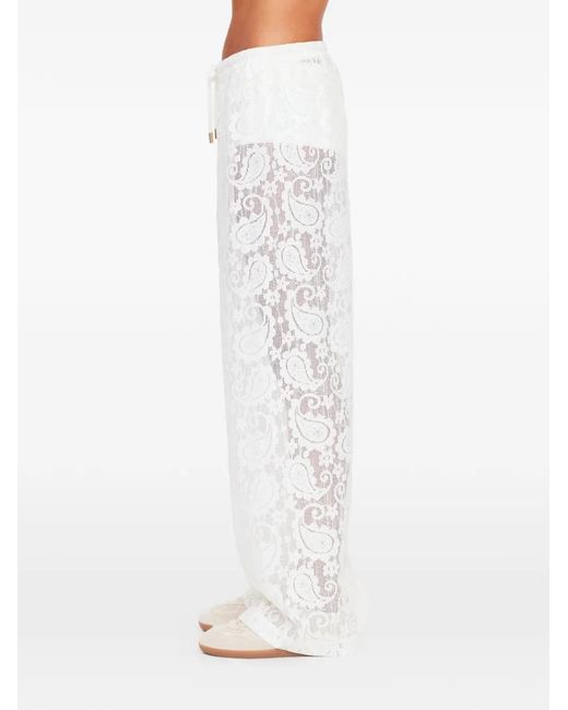 Pantaloni Con Coulisse di The Upside in White