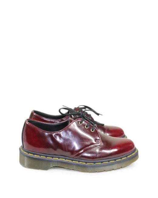 Dr. Martens Red 1461 Lace-Up Derby Shoes for men