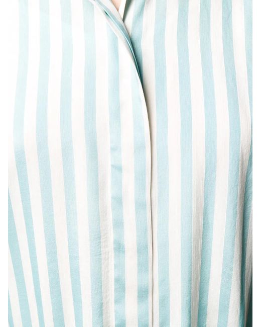 Paul Smith Blue Striped Shirt Dress