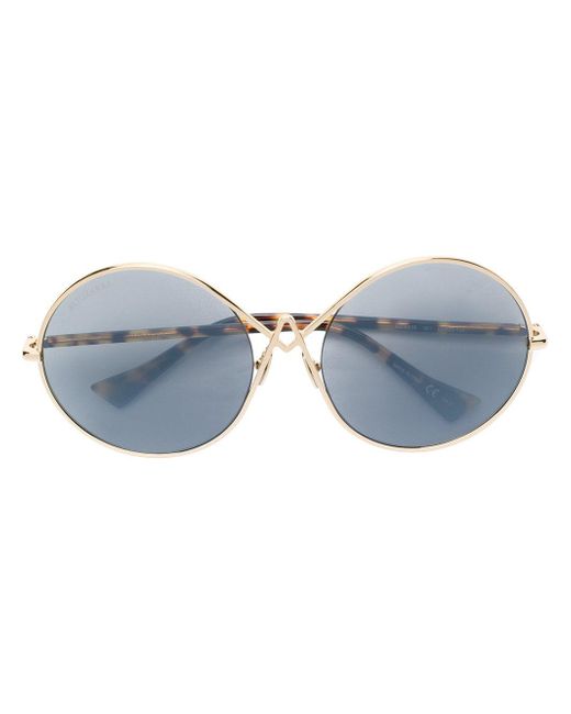 Round frame sunglasses Altuzarra en coloris Metallic