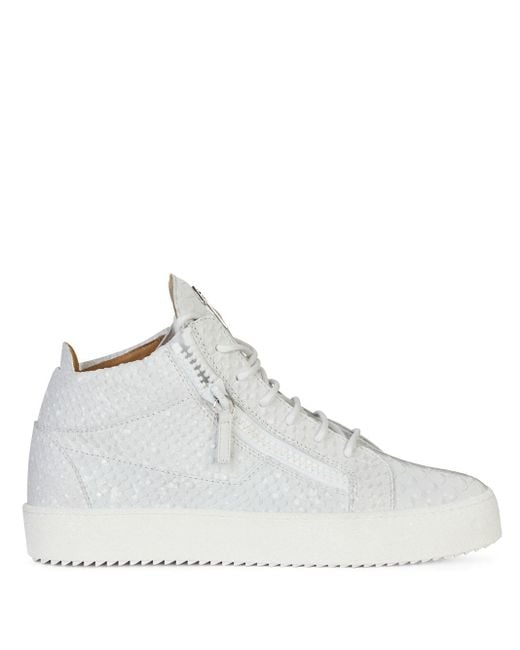 Giuseppe Zanotti Kriss High-top Sneakers in het White voor heren
