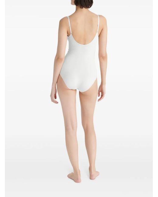 Eres White Johanna Bodysuit