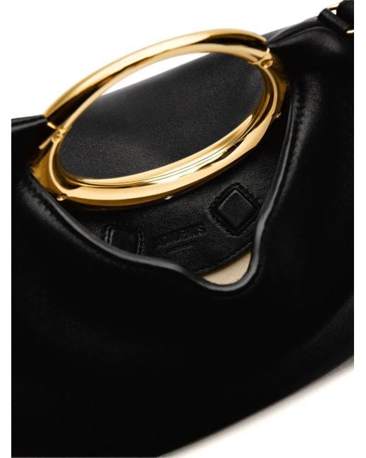 Jacquemus Black Le Calino Leather Clutch