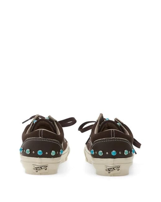 Vans Brown Lx Old Skool 36 Gems Mdbrn