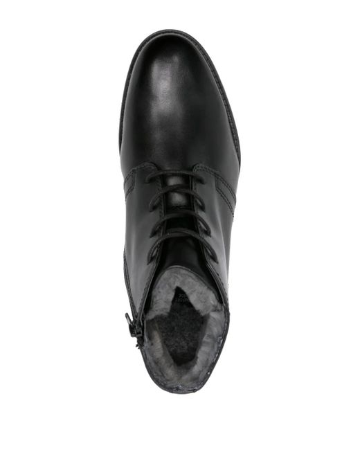 Bugatti Black Paule Leather Ankle Boots for men
