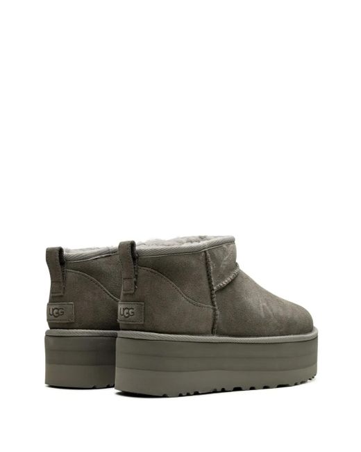 Ugg Green Classic Ultra Mini "Moss" Boots