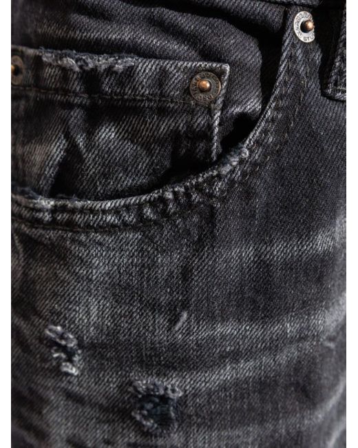DSquared² Roadie Jeans im Distressed-Look in Blue für Herren