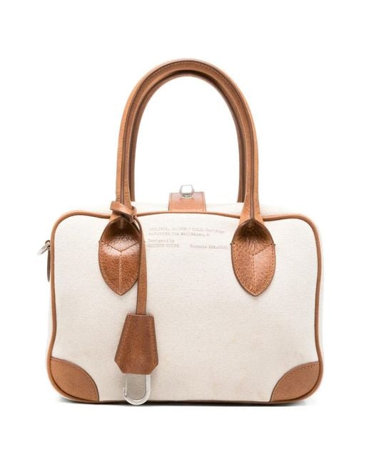 Golden Goose Deluxe Brand Natural Canvas Tote Bag