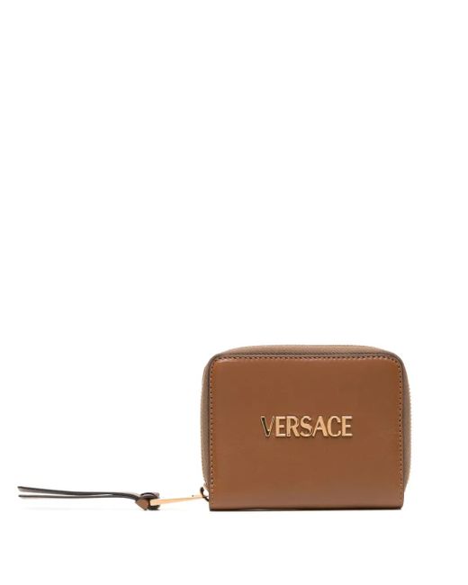 Versace Tag 財布 Brown