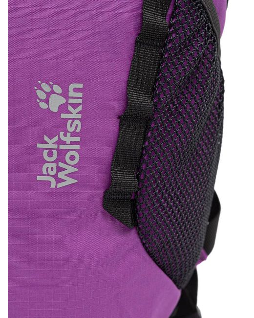 Jack Wolfskin Purple Velocity Lite 10 Zip-Around Backpack