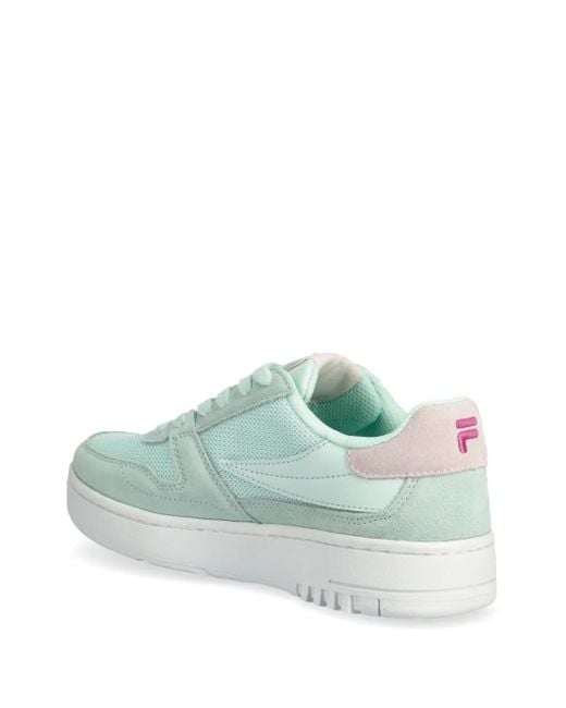 Fila Green Logo-Patch Sneakers
