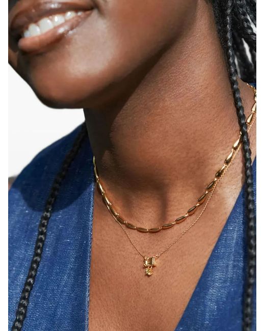 Dinny Hall Metallic Sunbeam Necklace