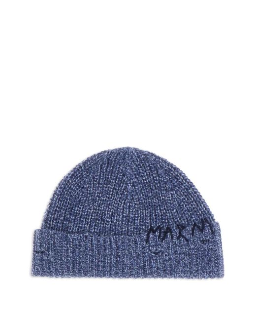 Marni ロゴ ビーニー Blue