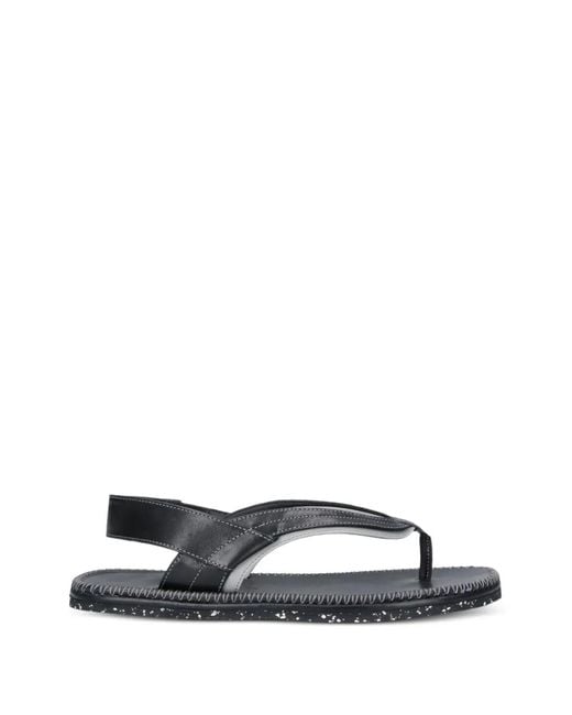 Kiko Kostadinov White Andras Leather Sandals for men