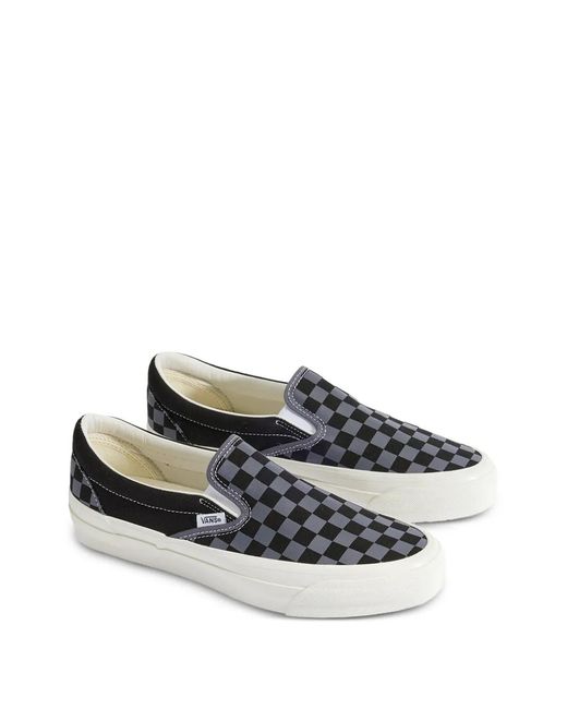 Vans White Lx Classic 98 Slip-On Sneakers