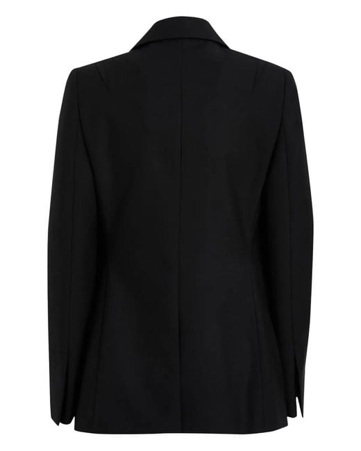 Givenchy Black Corset-Style Blazer