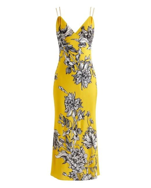 Robe Kiro À Coupe Mi-Longue Alice + Olivia en coloris Multicolor