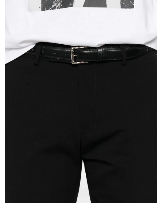 Karl Lagerfeld Black Pantalon De Costume À Patch Logo for men