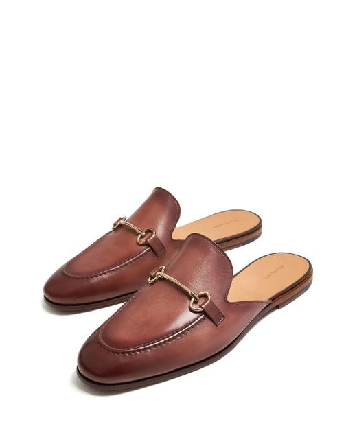 Magnanni Shoes Brown Stella V Mules for men
