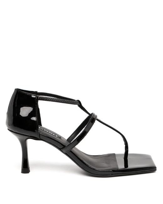 Senso Black Ebbie Heeled Sandals