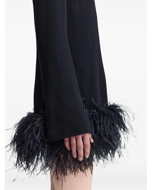 16Arlington Black Michele Mini Dress