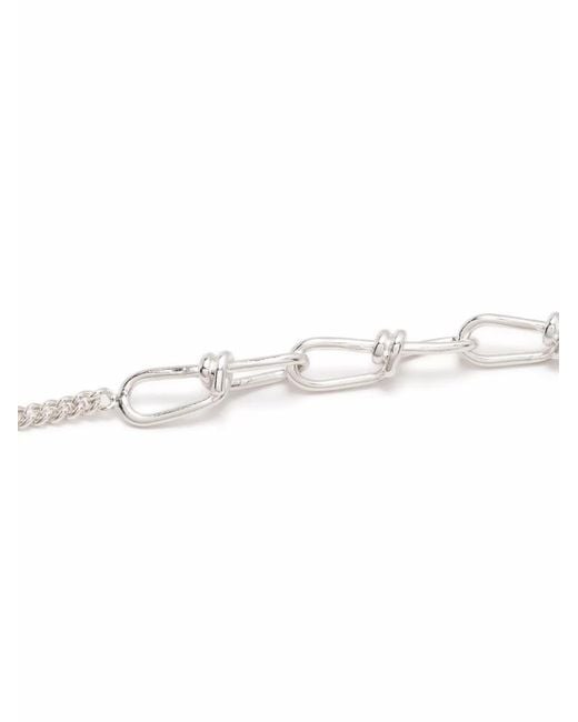 Annelise Michelson White Wire Boyfriend Chain Necklace