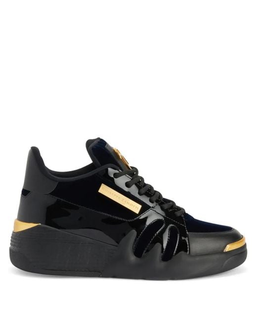 Giuseppe Zanotti Black Talon Mid-Top Sneakers