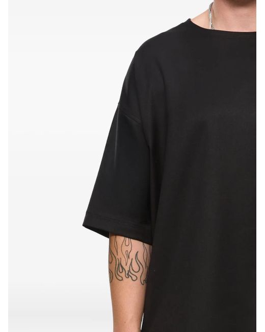 Hamza Black Short-Sleeve T-Shirt for men