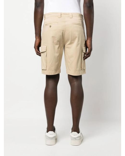 Woolrich Natural Classic Cargo Shorts Beach for men