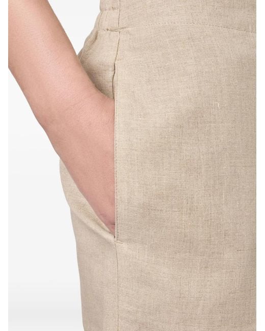 Tod's Natural Elasticated Tailored Trousers