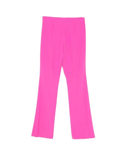 Gai Mattiolo Pink High-Waisted Trousers