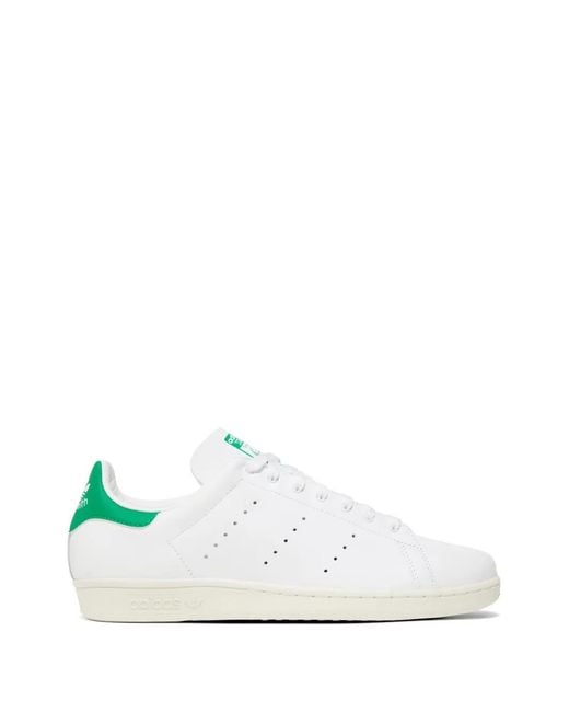 Adidas White Stan Smith 80S Leather Sneakers