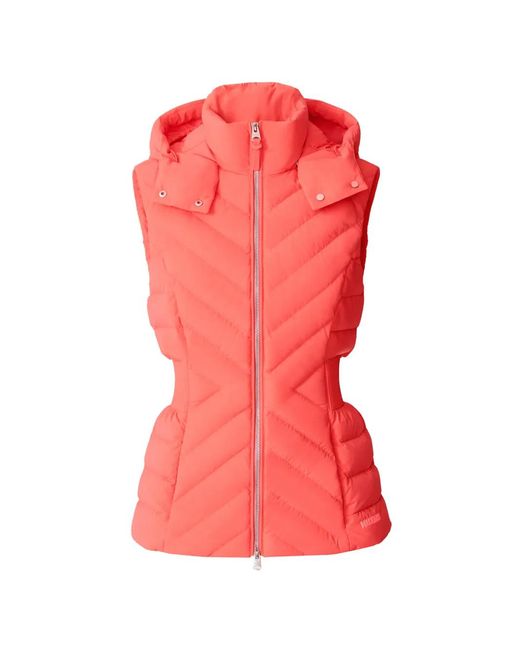Mackage Red Doudoune Sans Manches À Capuche