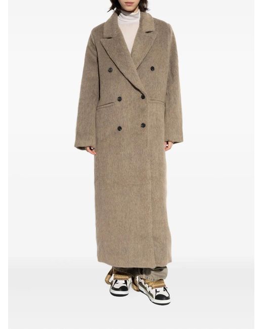 Samsøe & Samsøe Natural Sajilla Double-Breasted Coat