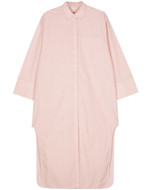 By Malene Birger Pink Perros Shirt Dress