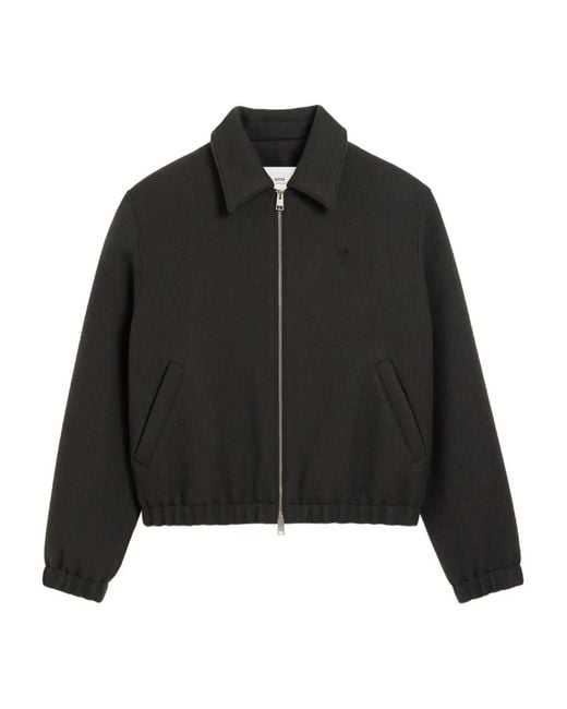 AMI Black Coats for men