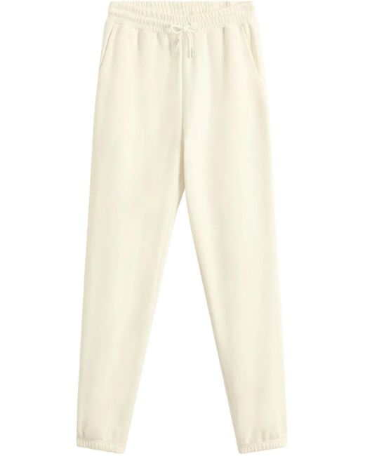 Woolrich Fleece Joggingbroek in het Natural