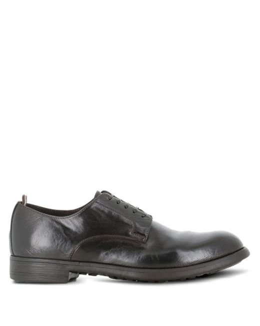 Officine Creative Derby Veterschoenen in het Gray voor heren
