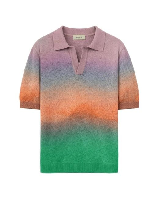 A PAPER KID Green Cotton T-Shirt for men
