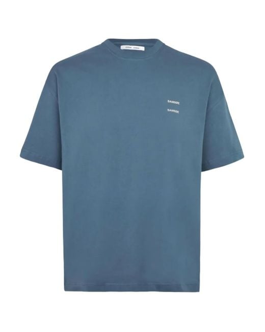 Samsøe & Samsøe Blue Joel T-Shirt for men