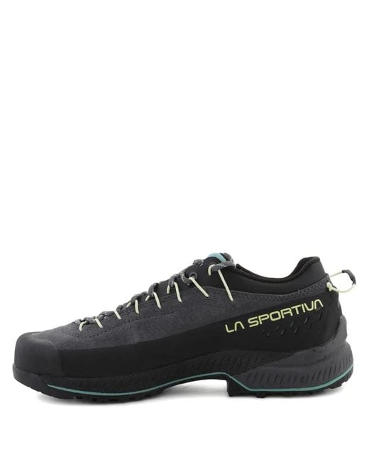 La Sportiva Black Lace-Up Suede Sneakers
