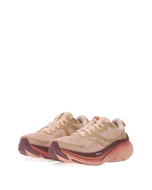 Saucony Pink Guide 18 Low-Top Sneakers