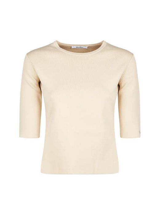 Max Mara Natural Pure Stretch T-Shirt