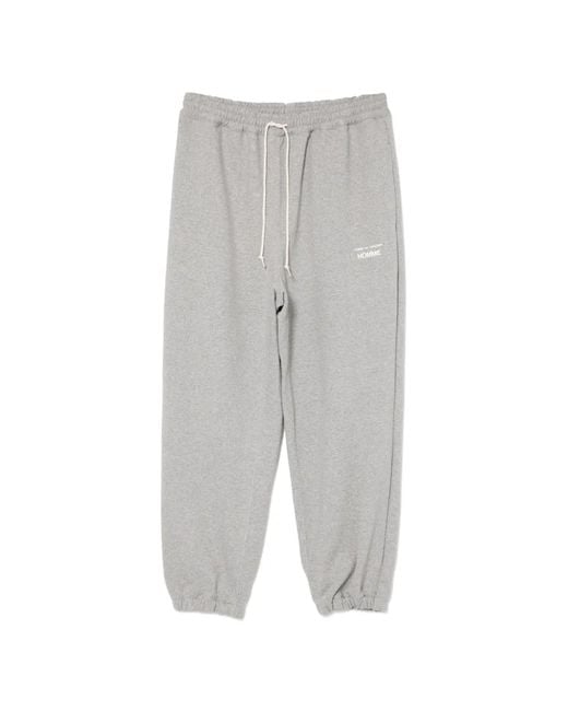 Comme des Garçons Gray Logo-Print Trousers for men
